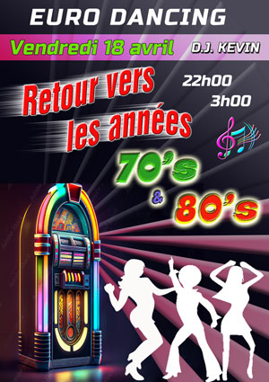 soiree à thème l'Euro Dancing quevauvillers 80710