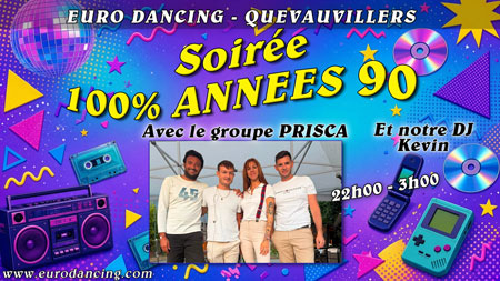 soiree &agrave; th&egrave;me l'Euro Dancing quevauvillers 80710